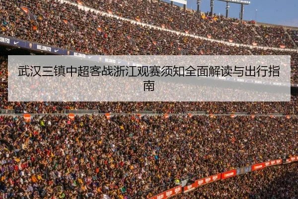 武汉三镇中超客战浙江观赛须知全面解读与出行指南